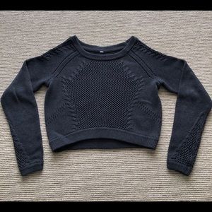 Lululemon Be Present cropped sweater